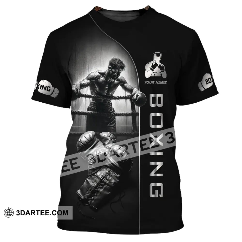 Unisex Shirt - Custom Strong Men Boxing Lover Sport Shirt T-Shirt / S T-shirt