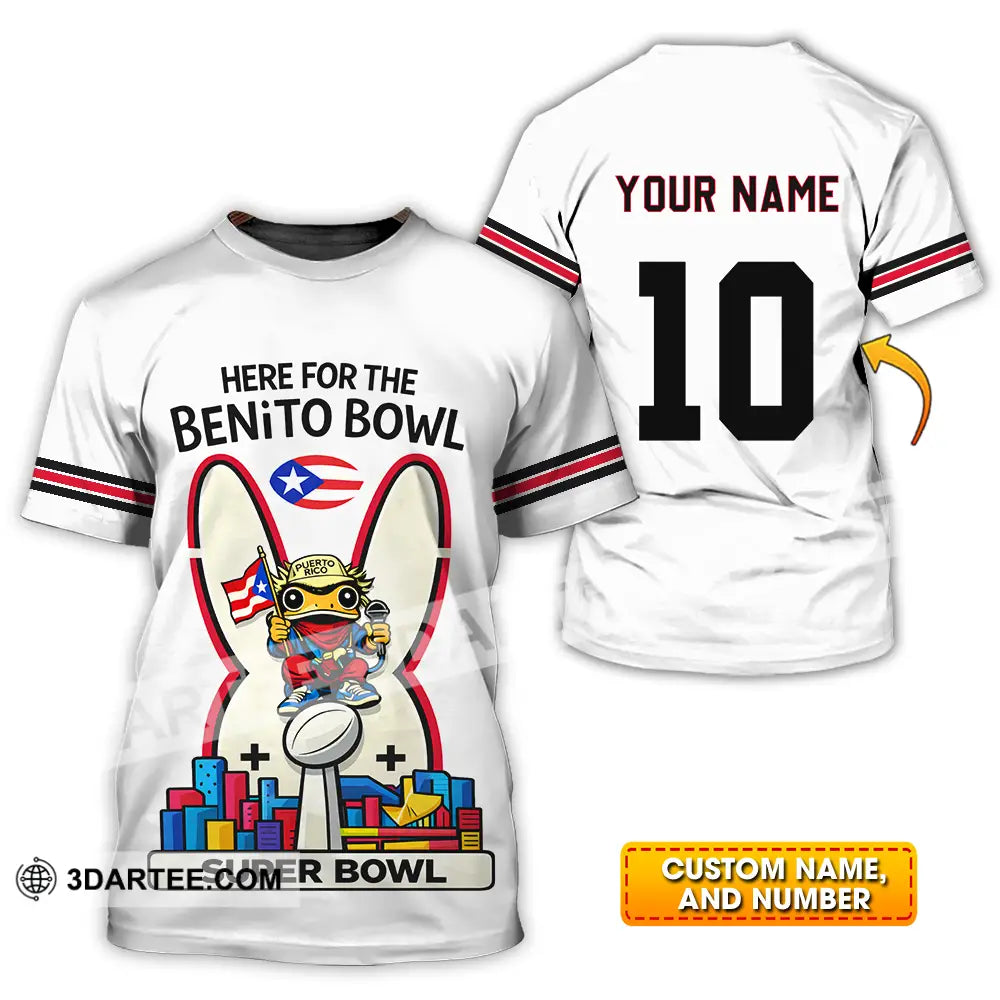 Unisex Shirt - Custom Super Bowl 3D Shirt T-shirt