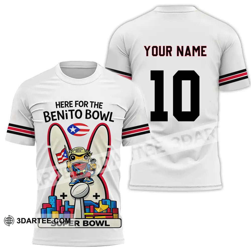 Unisex Shirt - Custom Super Bowl 3D Shirt T-Shirt / S T-shirt