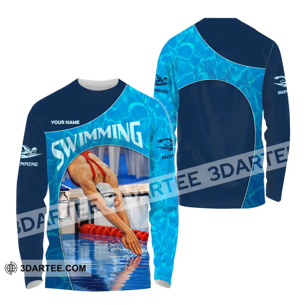 Unisex Shirt - Custom Surf King Shirt - Long Sleeve Shirt / S - T-shirt