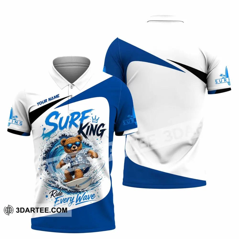 Unisex Shirt - Custom Surf King Shirt - Polo Shirt / S - T-shirt