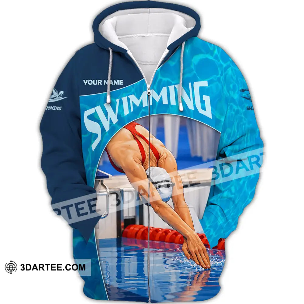 Unisex Shirt - Custom Surf King Shirt - Zipper Hoodie / S - T-shirt