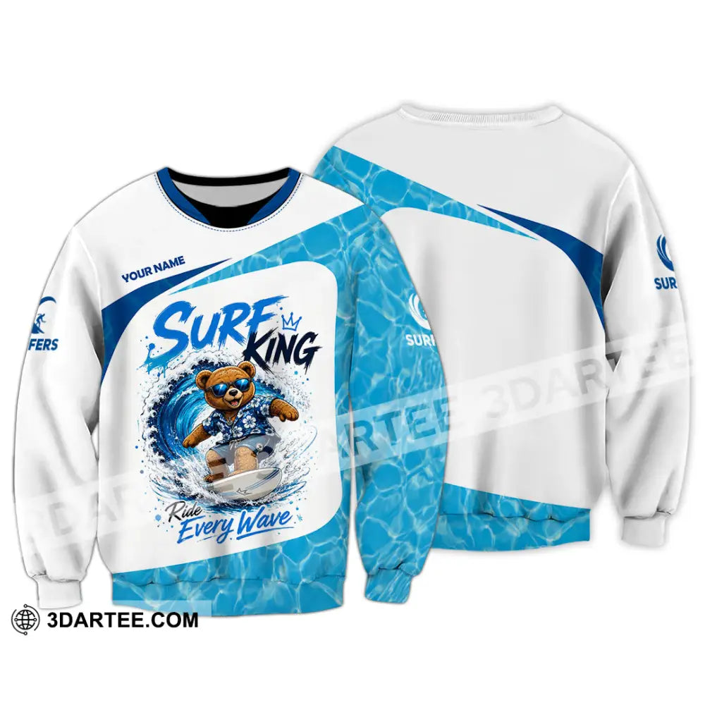Unisex Shirt - Custom Surfing Shirt - Long Sleeve / S - T-shirt