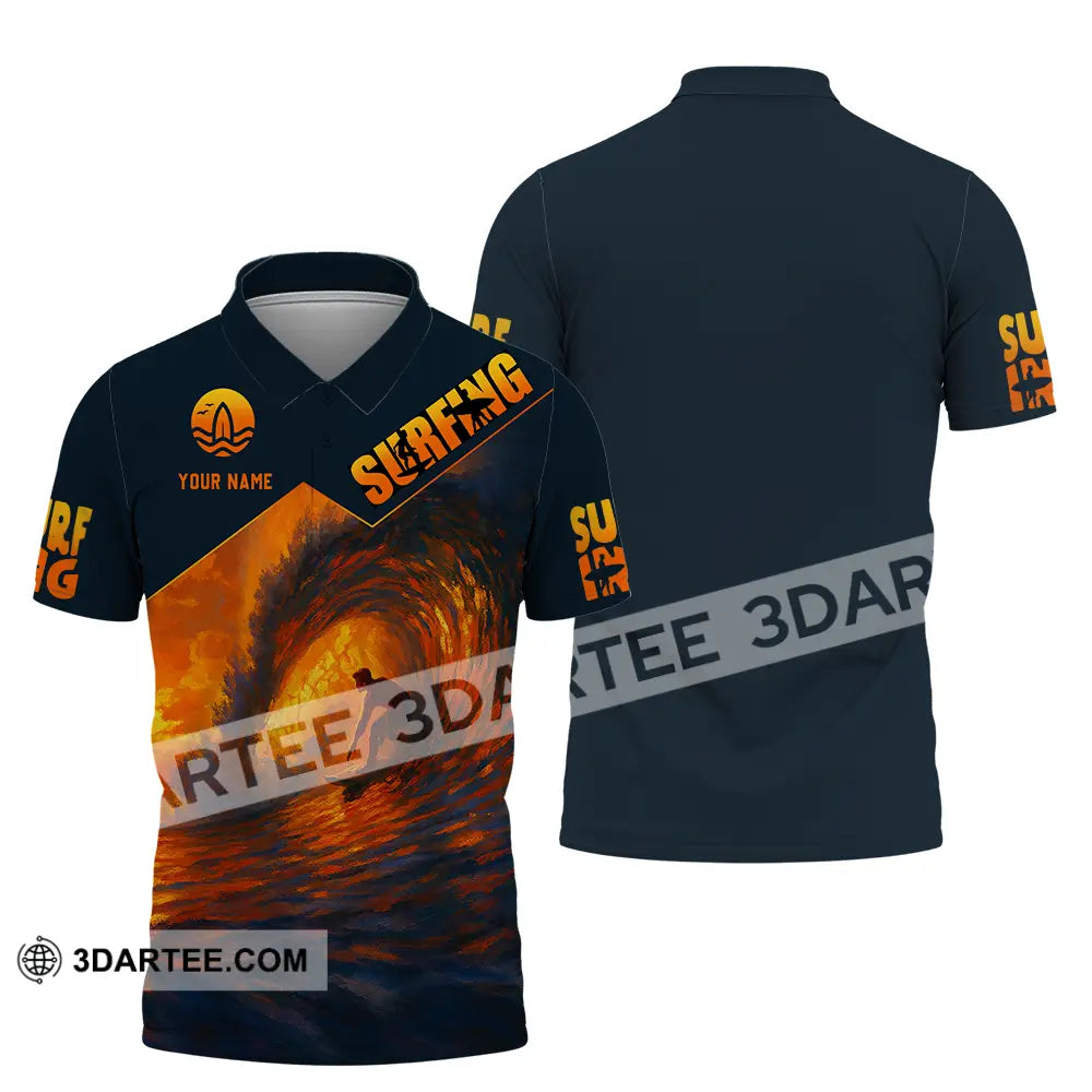 Unisex Shirt Custom Surfing Shirt Polo Shirt / S T shirt