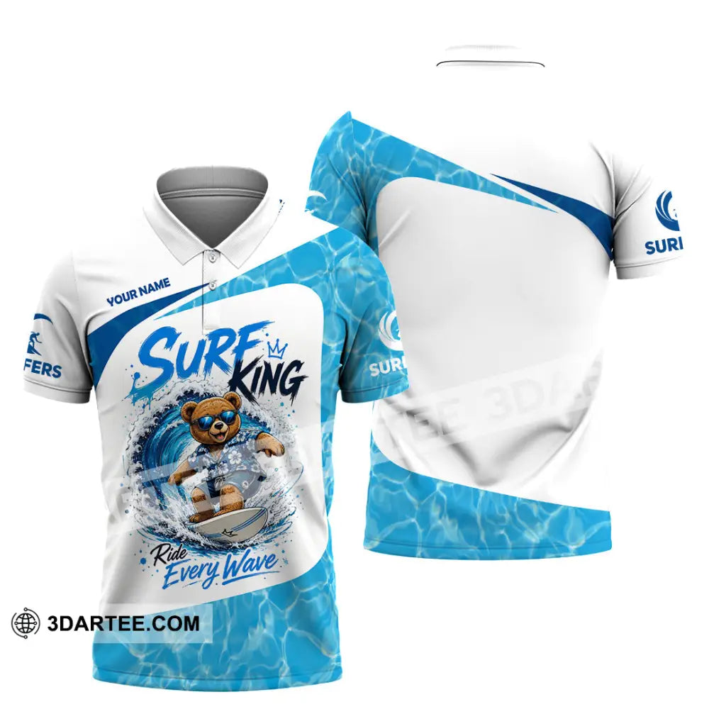 Unisex Shirt - Custom Surfing Shirt - Polo Shirt / S - T-shirt