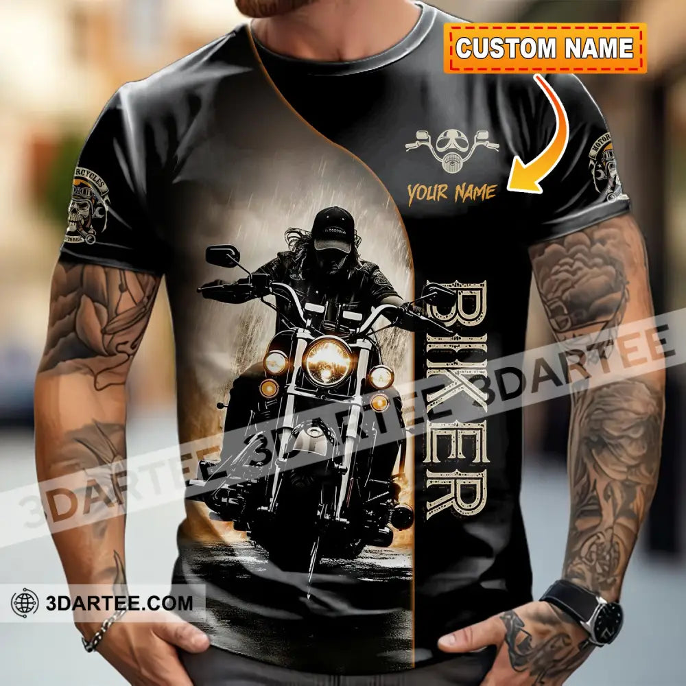 Unisex Shirt - Custom Swag Biker Biker Lover Sporty Shirt T-shirt