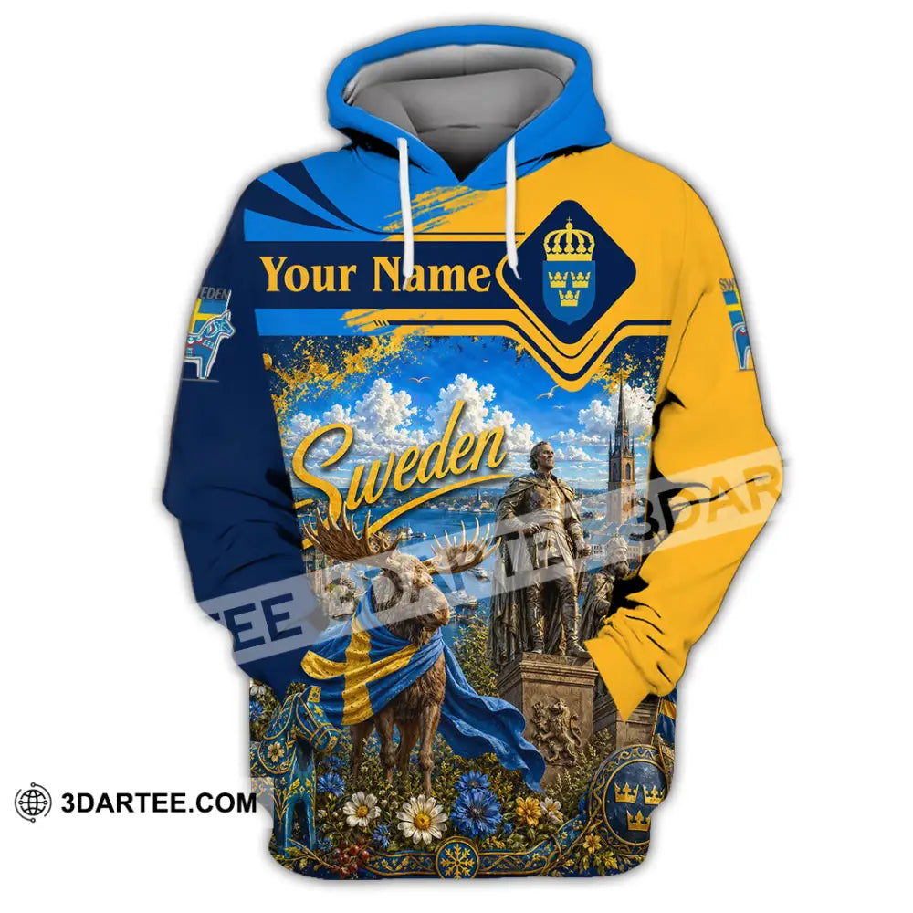 Unisex Shirt - Custom Sweden Shirt - Hoodie / S - T-shirt