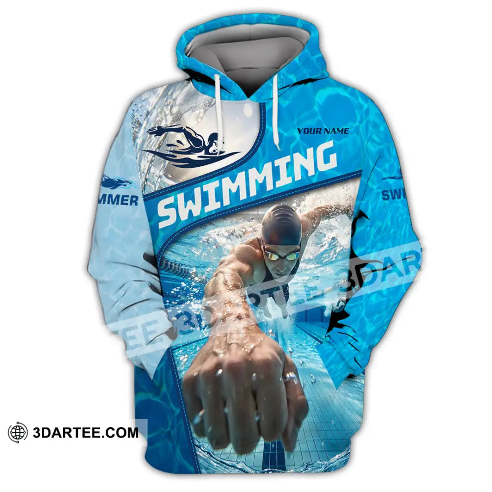 Unisex Shirt - Custom Swimming Shirt - Hoodie / S - T-shirt