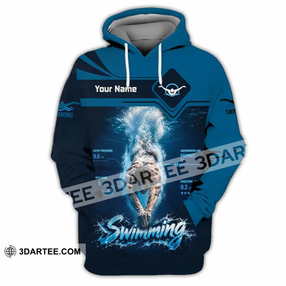 Unisex Shirt - Custom Swimming Shirt - Hoodie / S - T-shirt
