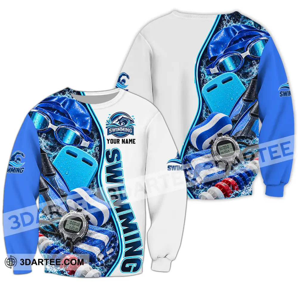 Unisex Shirt - Custom Swimming Shirt - Long Sleeve / S - T-shirt