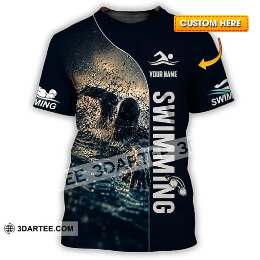 Unisex Shirt - Custom Swimming Shirt - T-shirt