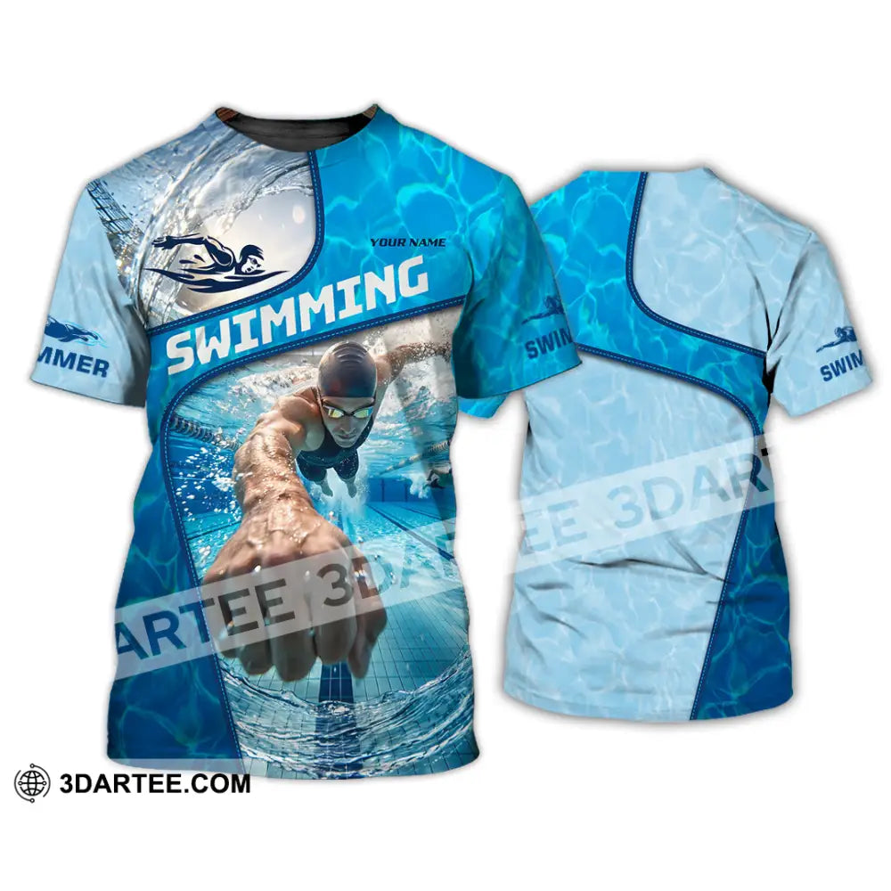 Unisex Shirt - Custom Swimming Shirt - T-shirt