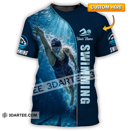 Unisex Shirt - Custom Swimming Shirt - T-shirt