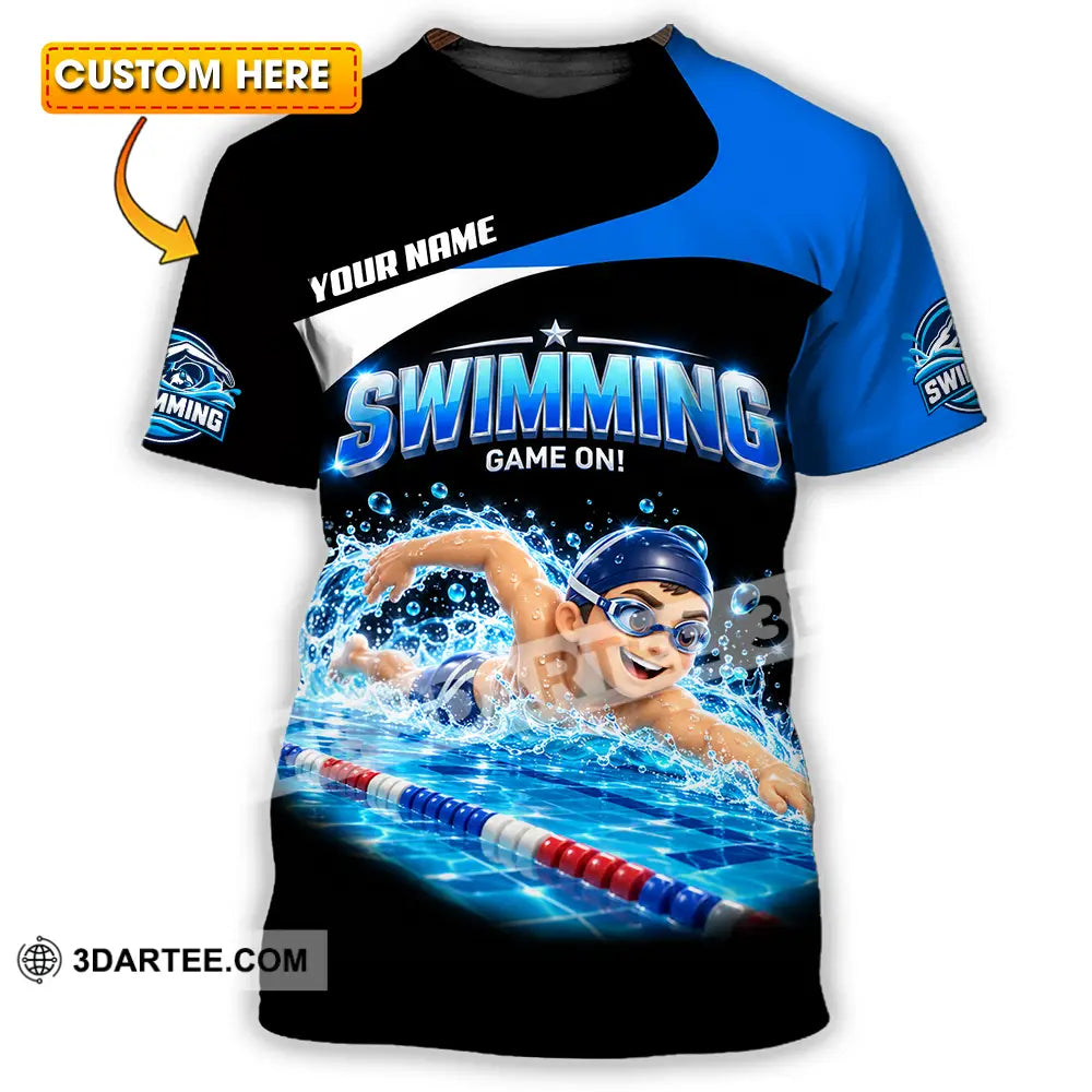 Unisex Shirt - Custom Swimming Shirt - T-shirt