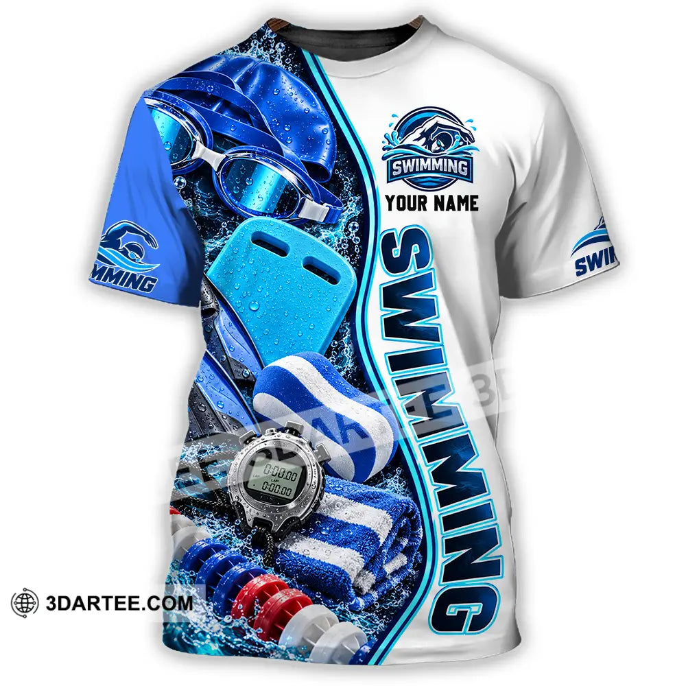 Unisex Shirt - Custom Swimming Shirt - T-Shirt / S - T-shirt