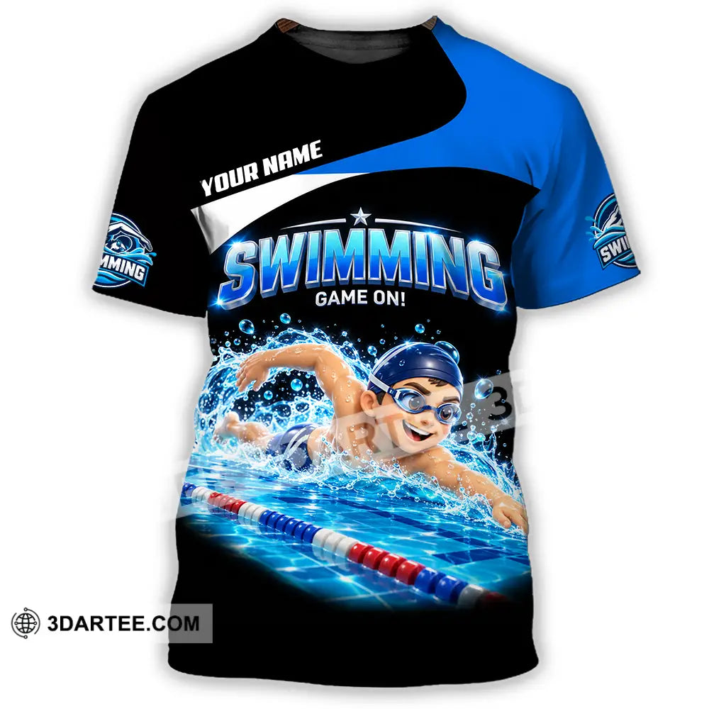 Unisex Shirt - Custom Swimming Shirt - T-Shirt / S - T-shirt