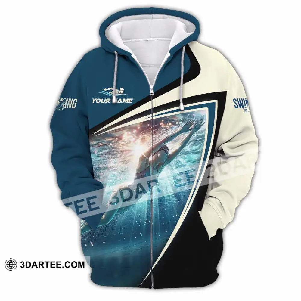 Unisex Shirt - Custom Swing Shirt - Zipper Hoodie / S - T-shirt