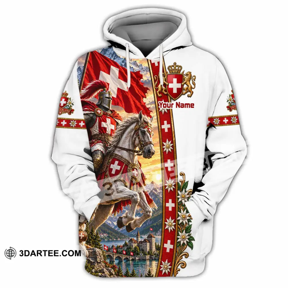 Unisex Shirt - Custom Switzerland Shirt - Hoodie / S - T-shirt