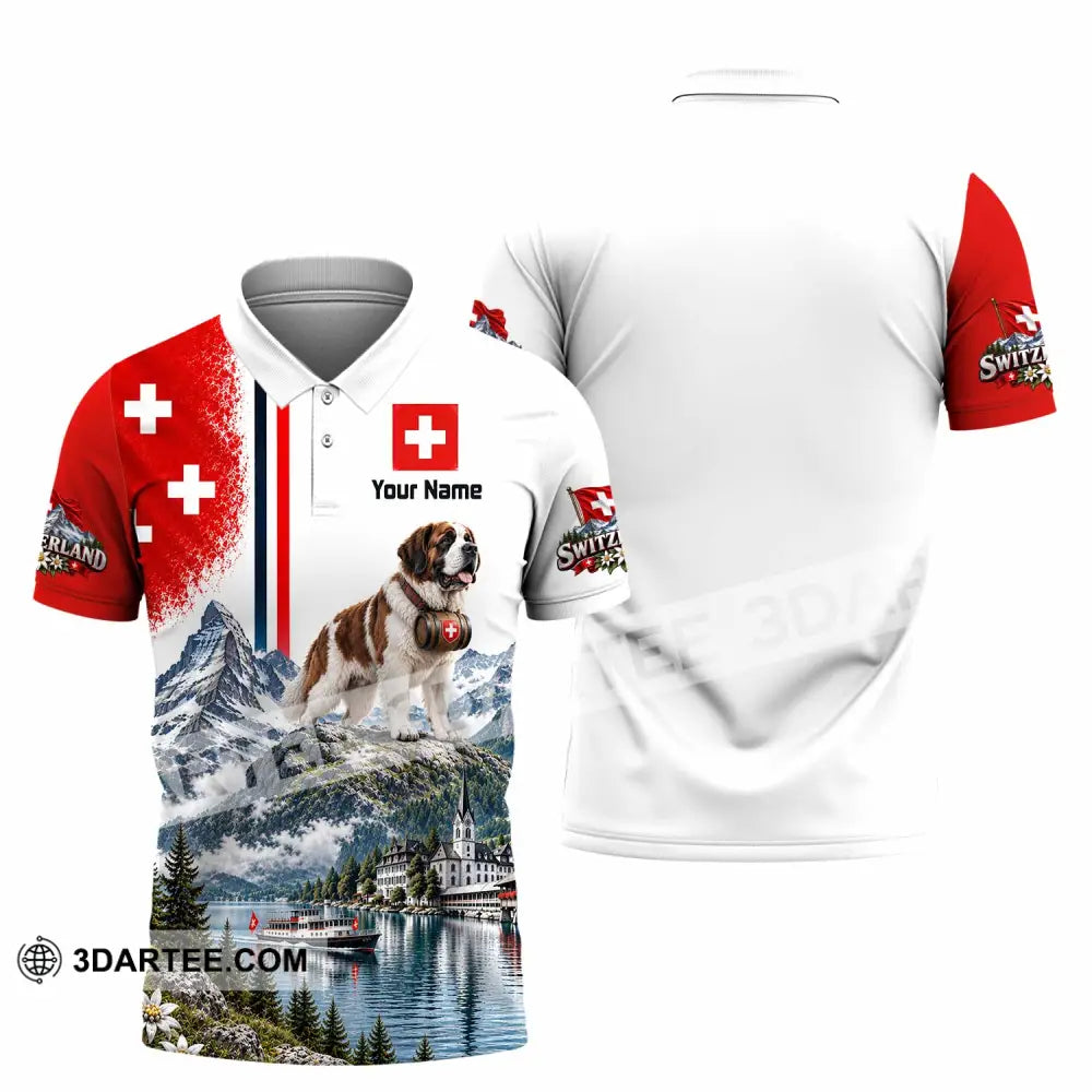 Unisex Shirt - Custom Switzerland Shirt - Polo Shirt / S - T-shirt