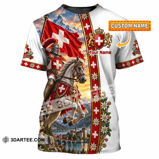 Unisex Shirt - Custom Switzerland Shirt - T-shirt