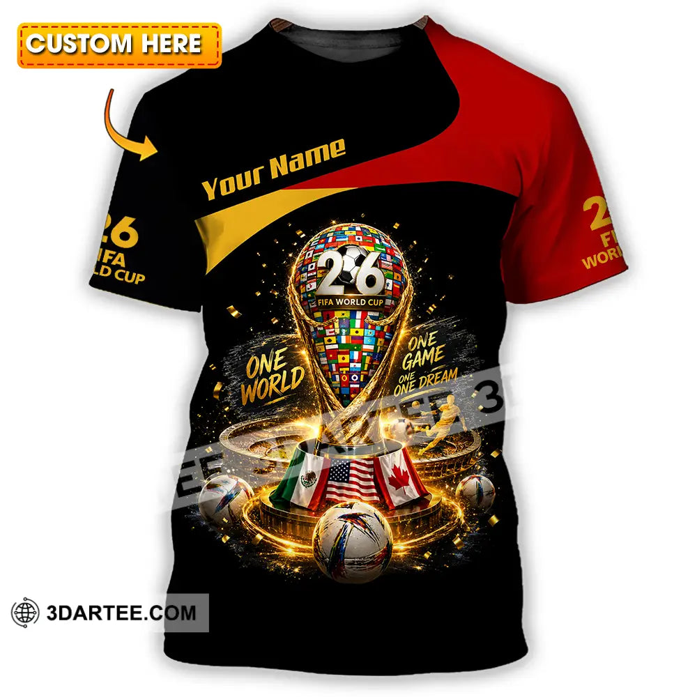 Unisex Shirt - Custom World Cup 2026 Shirt - T-shirt
