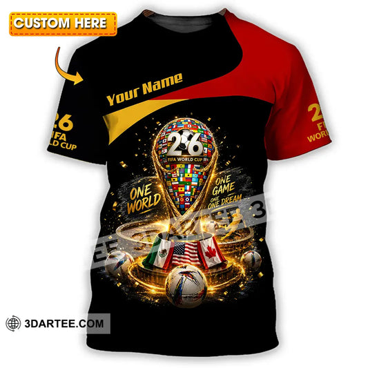 Unisex Shirt - Custom World Cup 2026 Shirt - T-shirt