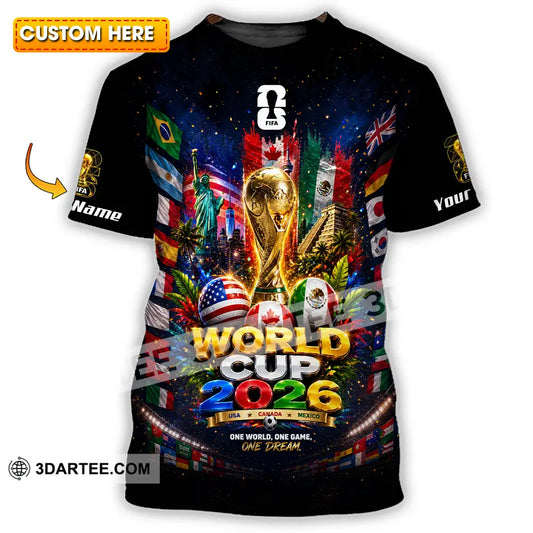 Unisex Shirt - Custom World Cup 2026 Shirt - T-shirt
