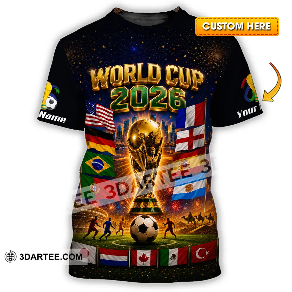 Unisex Shirt - Custom World Cup 2026 Shirt - T-shirt