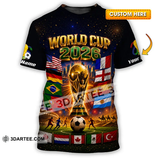 Unisex Shirt - Custom World Cup 2026 Shirt - T-shirt