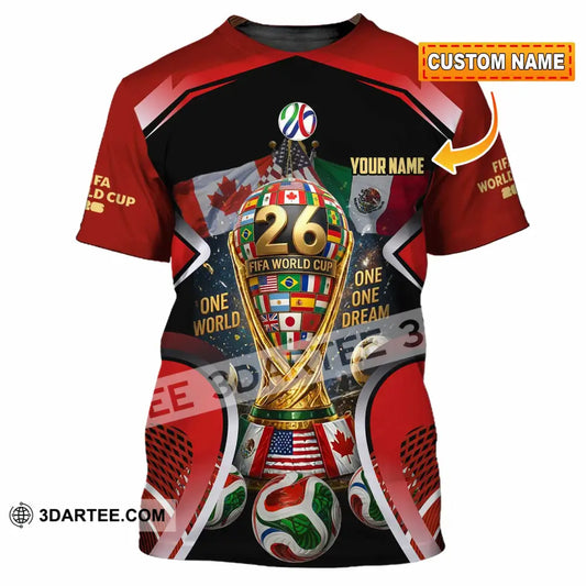Unisex Shirt - Custom World Cup 2026 Shirt - T-shirt