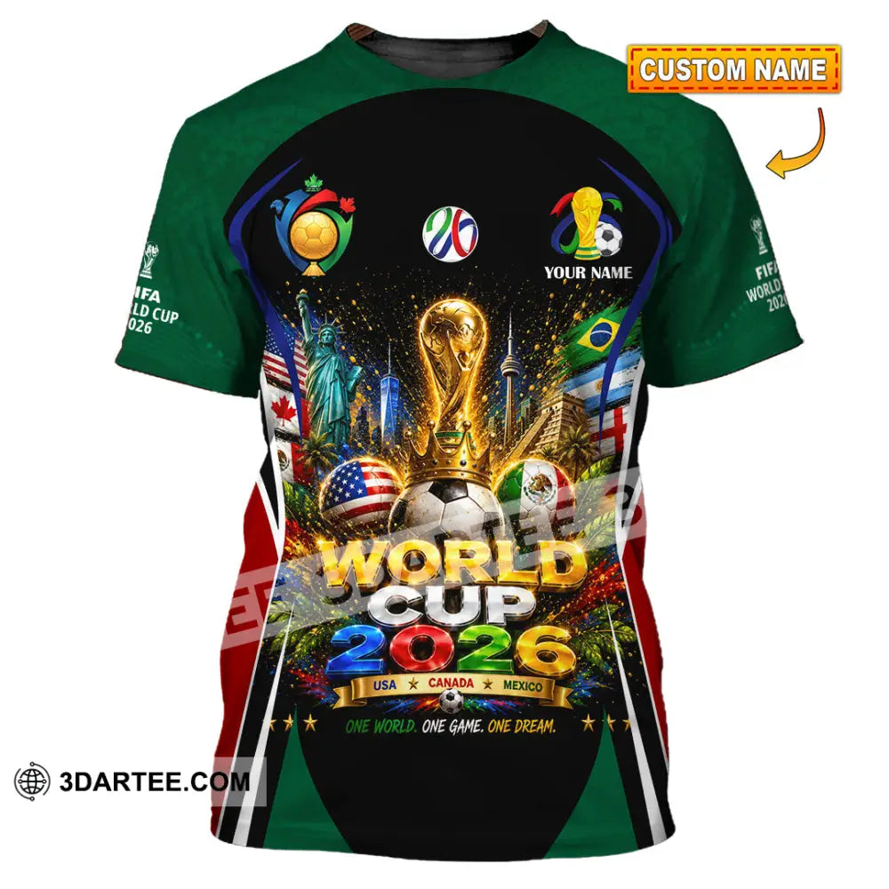 Unisex Shirt - Custom World Cup 2026 Shirt - T-shirt