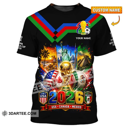 Unisex Shirt - Custom World Cup 2026 Shirt - T-shirt