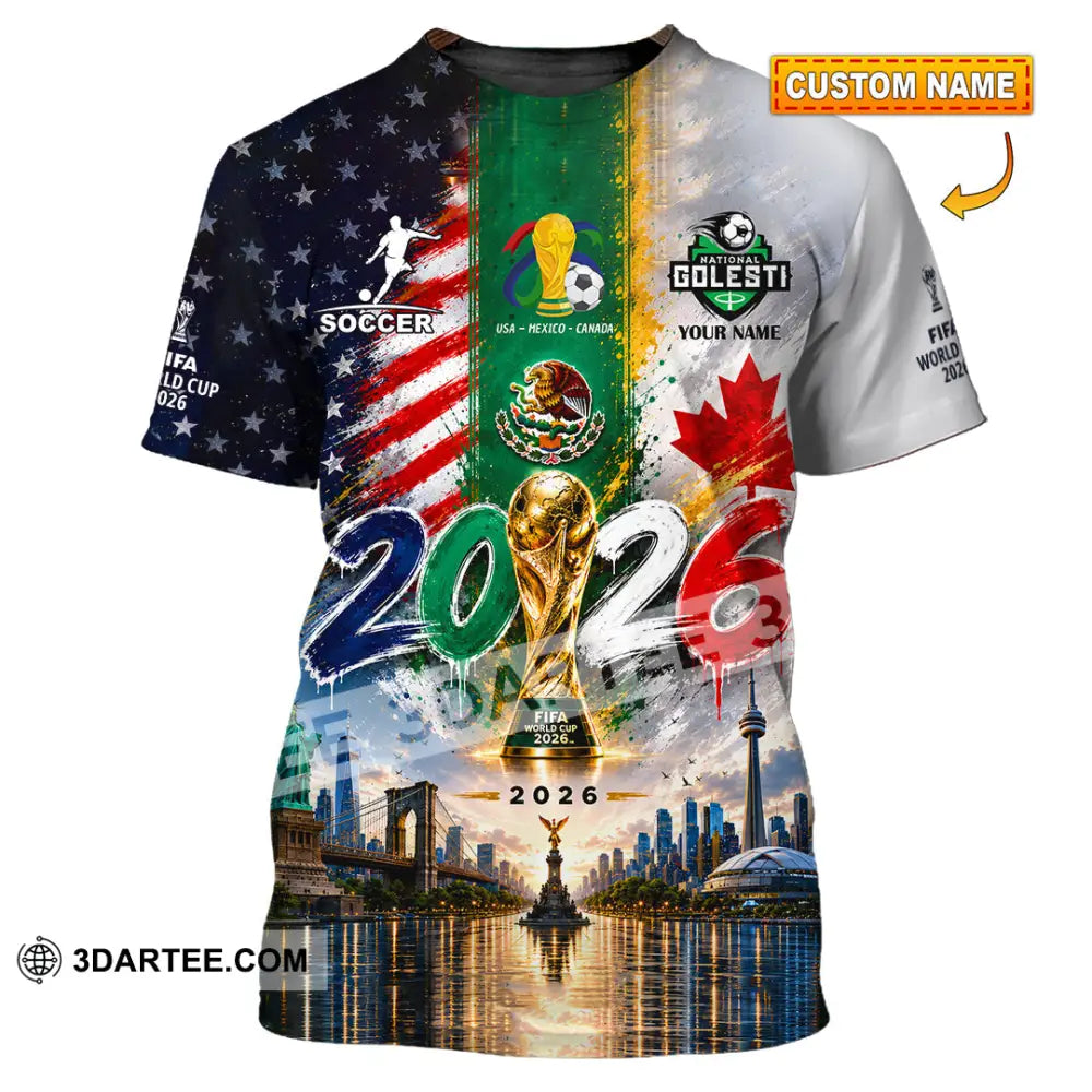Unisex Shirt - Custom World Cup 2026 Shirt - T-shirt