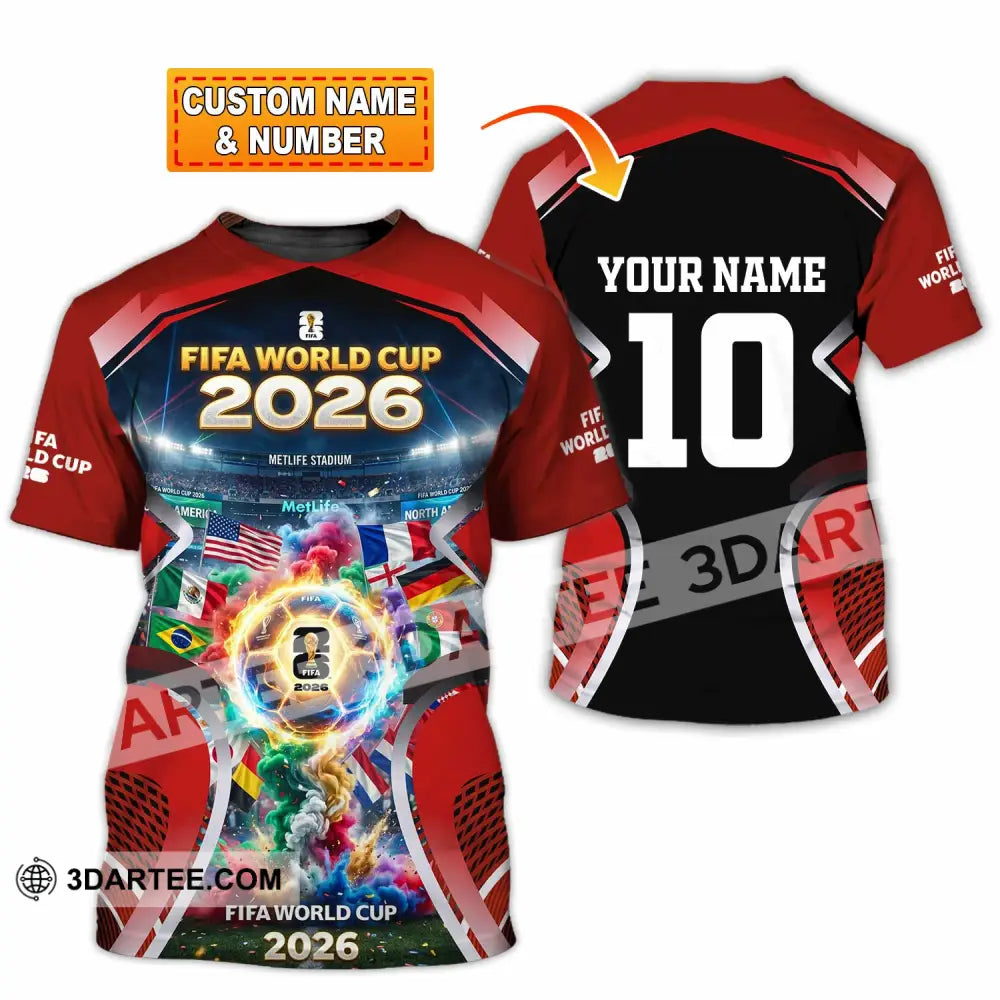 Unisex Shirt - Custom World Cup 2026 Shirt - T-shirt