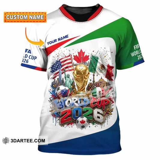 Unisex Shirt - Custom World Cup 2026 Shirt - T-shirt