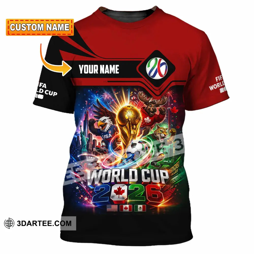 Unisex Shirt - Custom World Cup 2026 Shirt - T-shirt