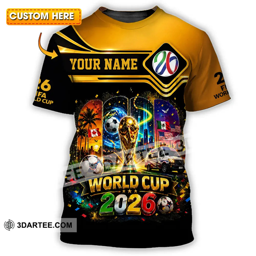 Unisex Shirt - Custom World Cup 2026 Shirt - T-shirt