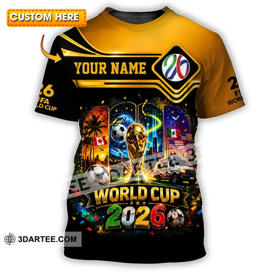 Unisex Shirt - Custom World Cup 2026 Shirt - T-shirt