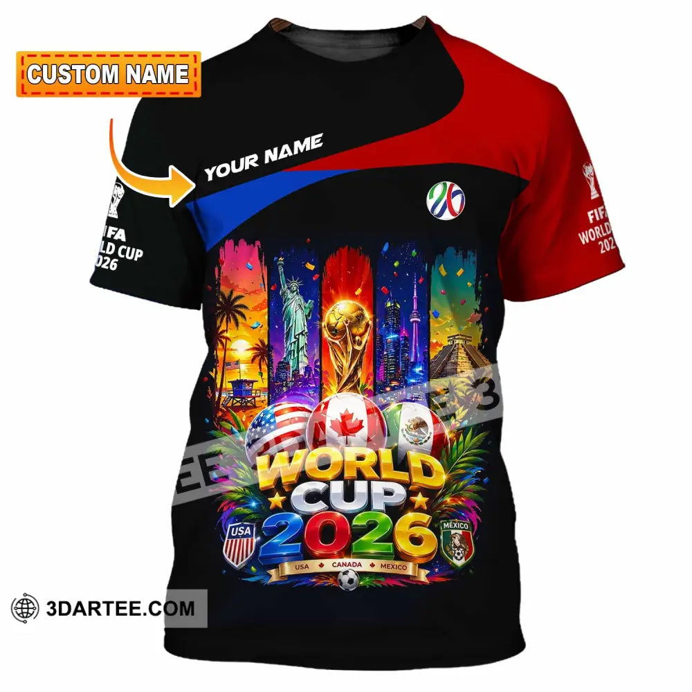Unisex Shirt - Custom World Cup 2026 Shirt - T-shirt