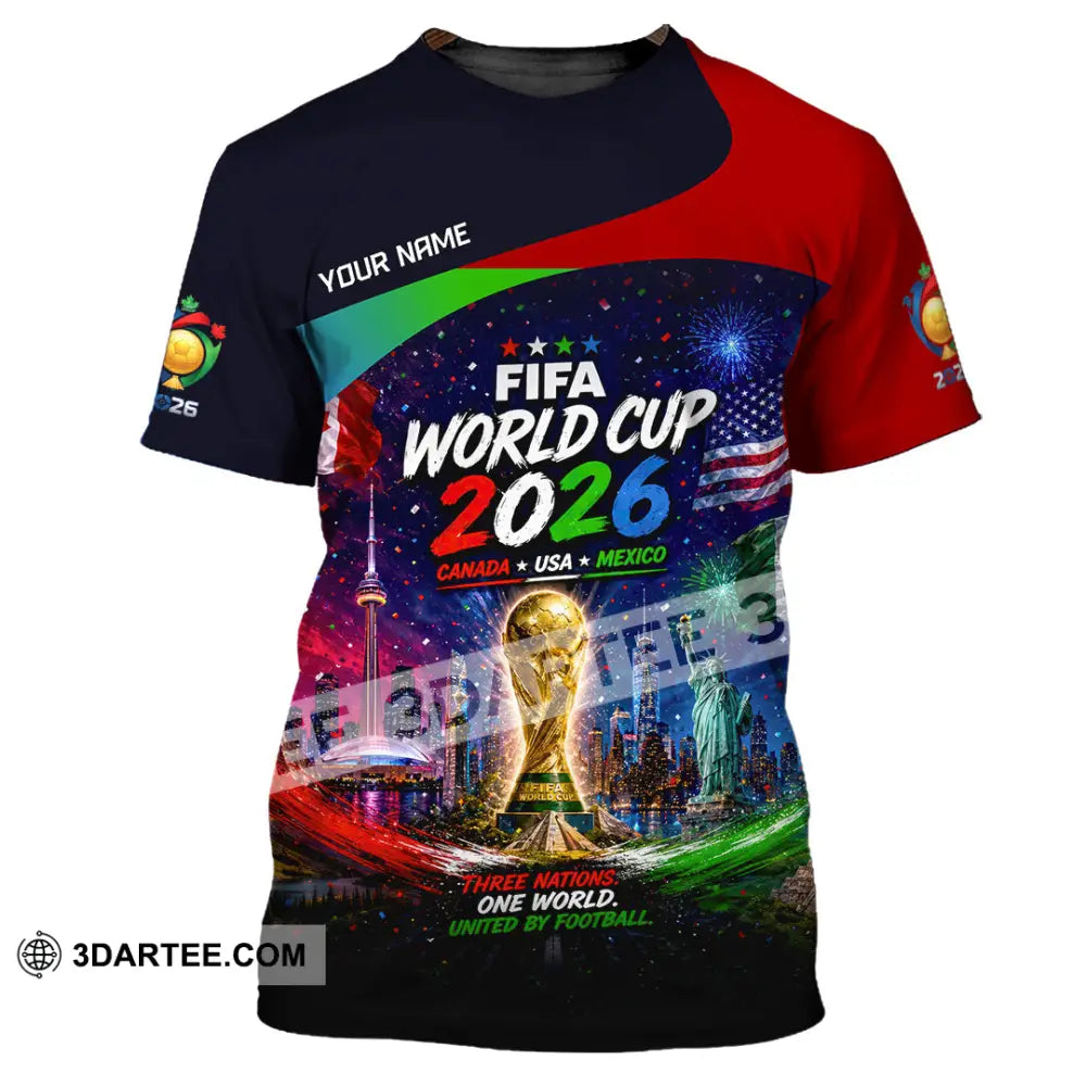 Unisex Shirt - Custom World Cup 2026 Shirt - T-Shirt / S - T-shirt