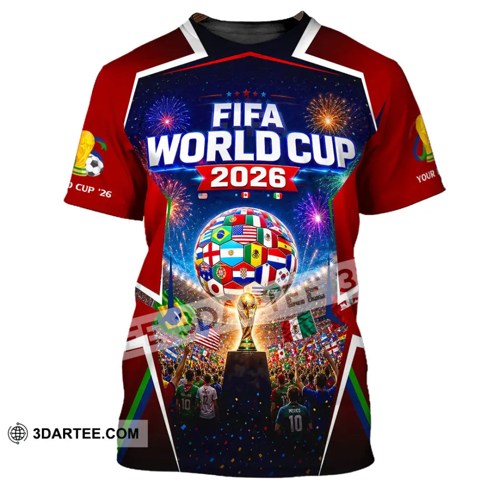 Unisex Shirt - Custom World Cup 2026 Shirt - T-Shirt / S - T-shirt