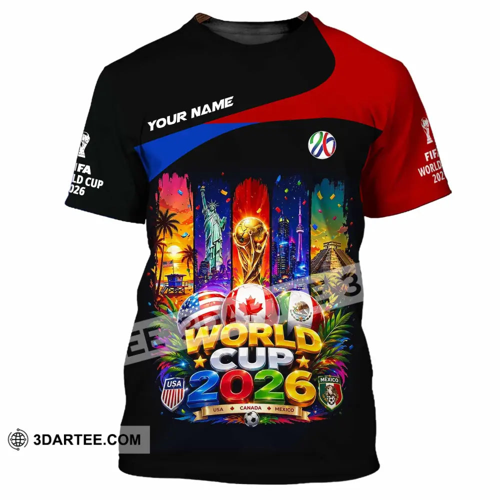 Unisex Shirt - Custom World Cup 2026 Shirt - T-Shirt / S - T-shirt