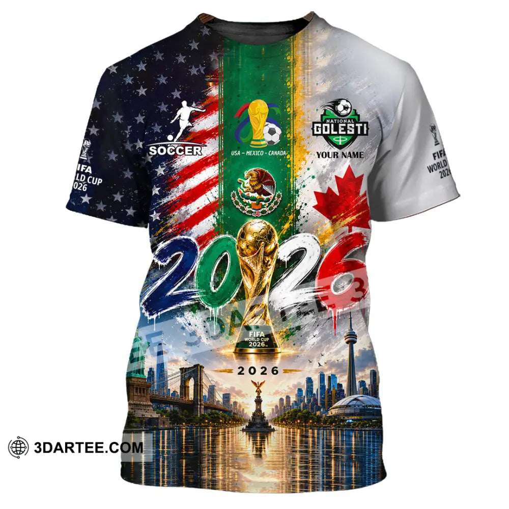 Unisex Shirt - Custom World Cup 2026 Shirt - T-Shirt / S - T-shirt