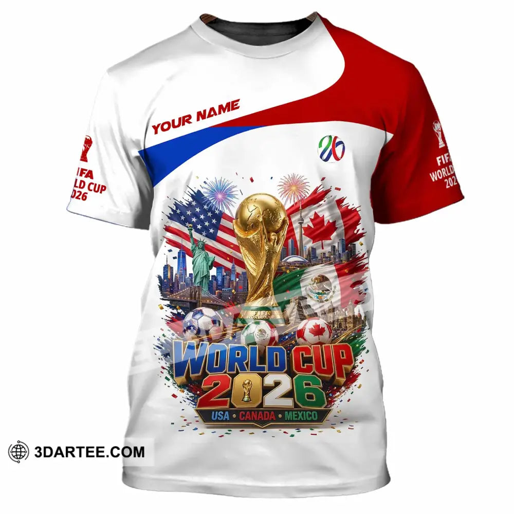 Unisex Shirt - Custom World Cup 2026 Shirt - T-Shirt / S - T-shirt