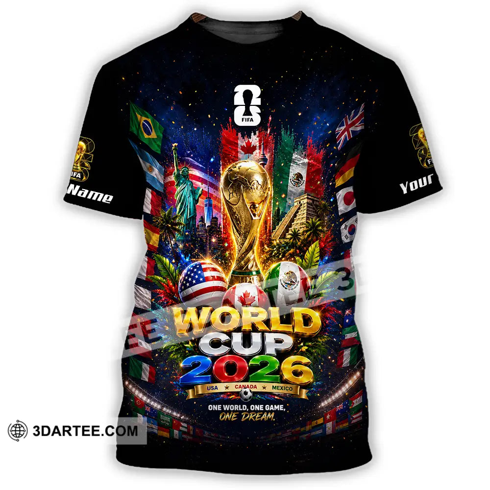 Unisex Shirt - Custom World Cup 2026 Shirt - T-Shirt / S - T-shirt