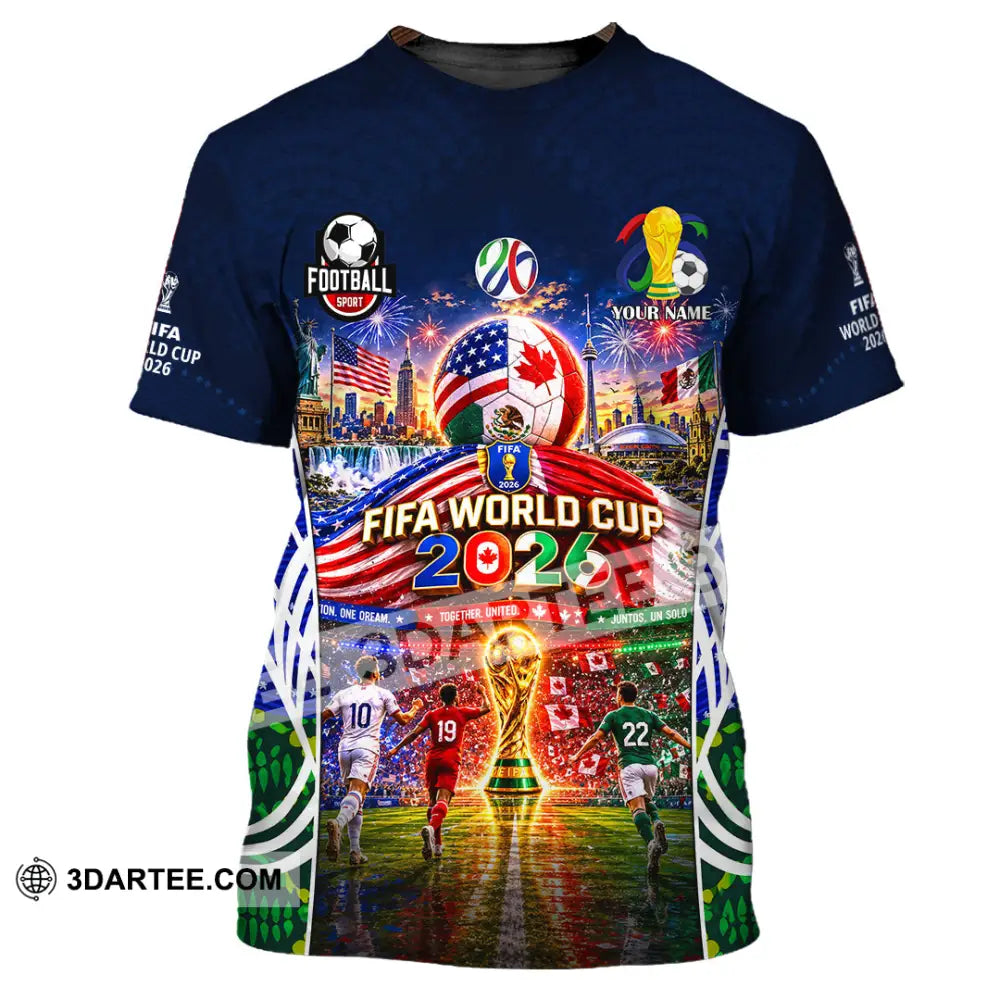 Unisex Shirt - Custom World Cup 2026 Shirt - T-Shirt / S - T-shirt