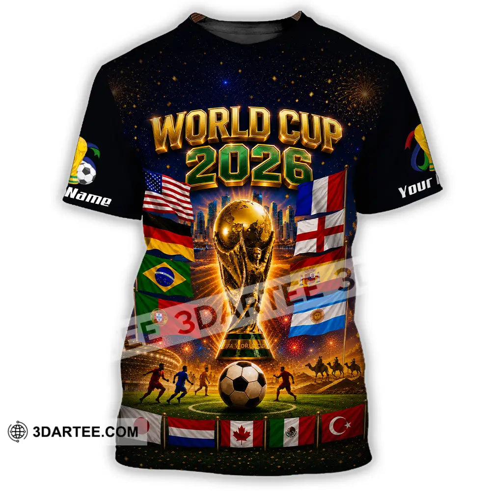 Unisex Shirt - Custom World Cup 2026 Shirt - T-Shirt / S - T-shirt