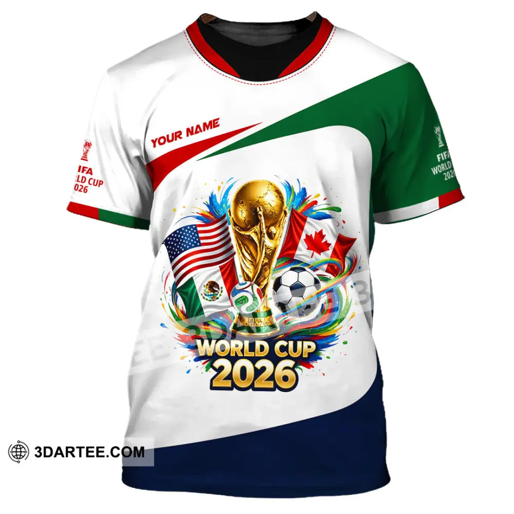 Unisex Shirt - Custom World Cup 2026 Shirt - T-Shirt / S - T-shirt