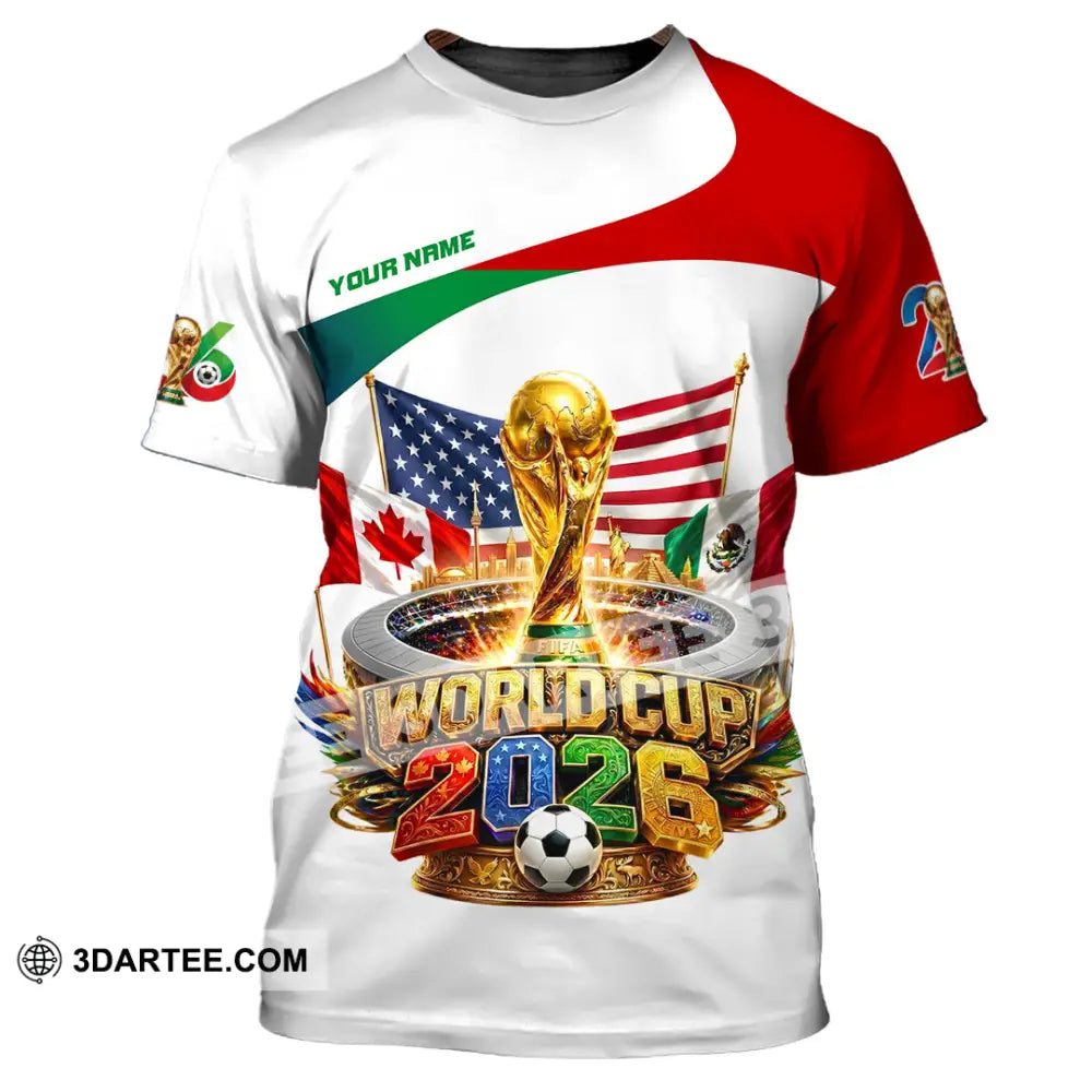 Unisex Shirt - Custom World Cup 2026 Shirt - T-Shirt / S - T-shirt