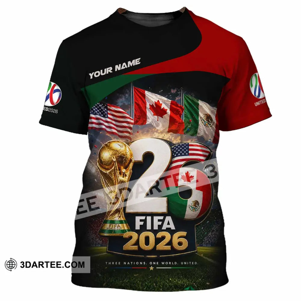 Unisex Shirt - Custom World Cup 2026 Shirt - T-Shirt / S - T-shirt